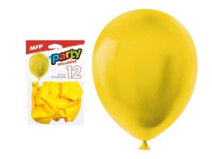Opakowanie Balon dmuchany standard żółty 26cm 12szt