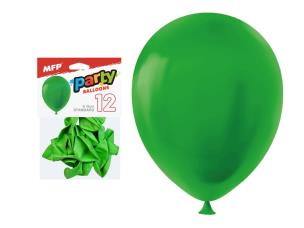 Opakowanie Balon dmuchany zielony 26cm 12szt