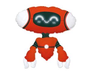 Opakowanie Balon Flexmetal foliowy Robot Red 68cm