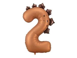 Balon foliowy 2 Dinozaur 92cm. Wydawca: PartyDeco. Multiszop.pl Opakowanie Balon foliowy 2 Dinozaur 92cm