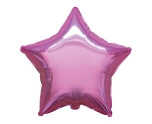 Opakowanie Balon foliowy 46cm Gwiazda różowa