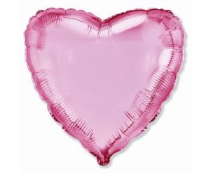Opakowanie Balon foliowy 46cm Serce jasnoróżowe