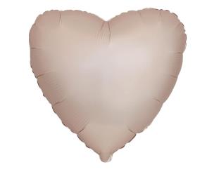 Opakowanie Balon foliowy 46cm Serce matowe Starlight Gold