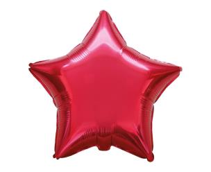 Opakowanie Balon foliowy 48cm Gwiazda czerwona