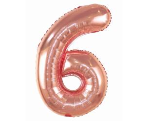 Opakowanie Balon foliowy 6 candy pink 85cm