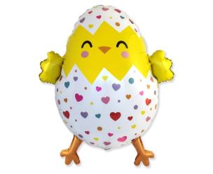 Opakowanie Balon foliowy 61cm Wesoły Kurczak