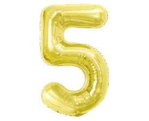 Opakowanie Balon foliowy B&C 5 Light gold 85cm