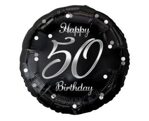 Opakowanie Balon foliowy B&C Happy 50 Birthday 45cm
