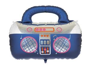 Opakowanie Balon foliowy Boombox granatowy 98x70.5cm