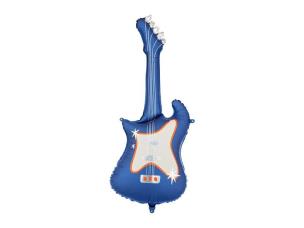 Opakowanie Balon foliowy Gitara granatowy 41x105cm