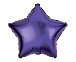Opakowanie Balon foliowy Gwiazda fioletowa 48cm