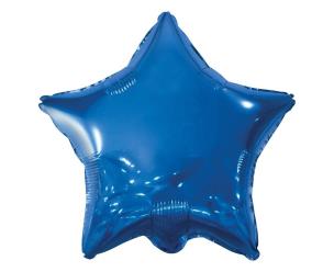 Opakowanie Balon foliowy Gwiazda granatowa 48cm