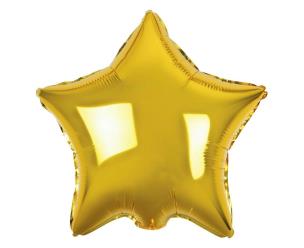 Opakowanie Balon foliowy Gwiazda złota 100szt