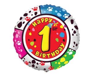 Opakowanie Balon foliowy Happy Birthday 45cm
