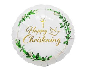 Opakowanie Balon foliowy Happy Christening 36cm