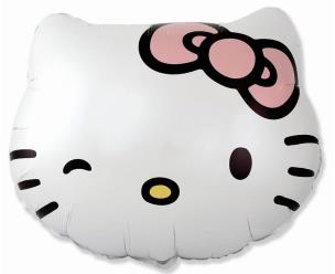 Opakowanie Balon foliowy Hello Kitty Head 60cm