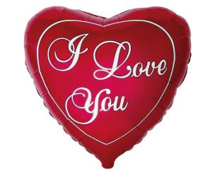 Opakowanie Balon foliowy I Love You 45cm
