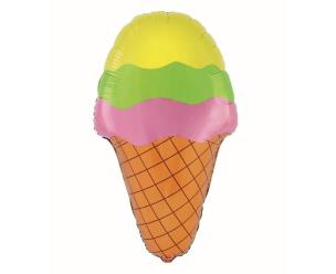 Opakowanie Balon foliowy Lody kolorowe 34x59cm