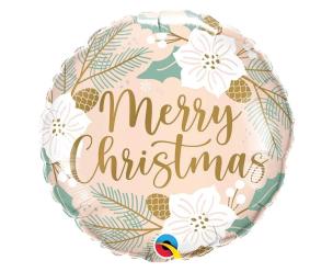 Opakowanie Balon foliowy Merry Christmas 45cm