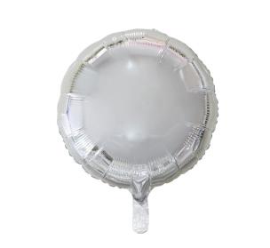 Opakowanie Balon foliowy Okrągły srebrny 45cm