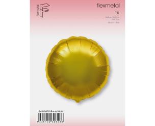 Opakowanie Balon foliowy okrągły złoty 45cm