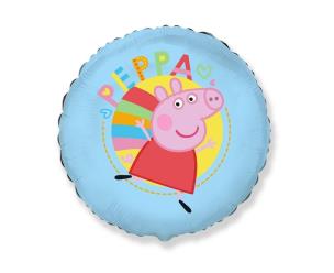 Opakowanie Balon foliowy Peppa Blue 45cm