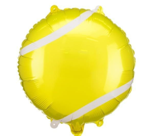 Opakowanie Balon foliowy Piłka tenisowa 35x35cm