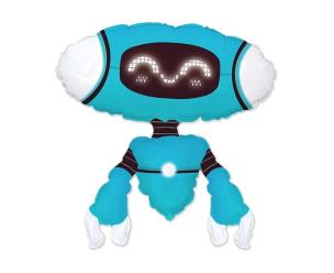 Opakowanie Balon foliowy Robot Blue 60cm