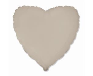 Opakowanie Balon foliowy Serce Creamy Late 45cm