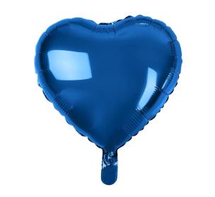 Opakowanie Balon foliowy Serce granatowe 45cm