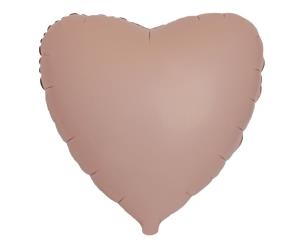 Opakowanie Balon foliowy Serce Vintage Rose 45cm
