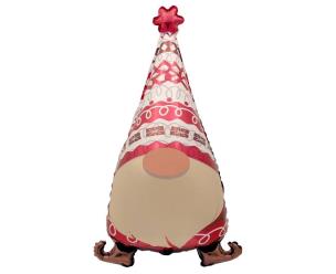 Opakowanie Balon foliowy Skrzat Świąteczny 60cm