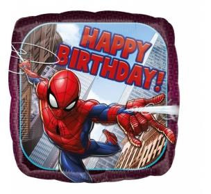 Opakowanie Balon foliowy Spiderman Happy Birthday 46cm