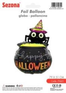 Opakowanie Balon Halloween Kocioł 79x51cm