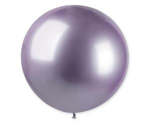Opakowanie Balon kula shiny fioletowa 80cm