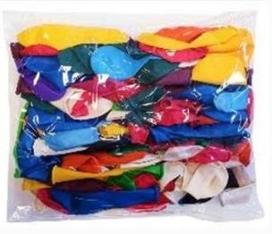 Opakowanie Balon metalik mix 10 kolorów pastelowych 100szt