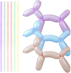 Opakowanie Balony do modelowania pastel makaroniki 15szt