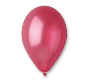 Opakowanie Balony Gemar metalik wiśniowe 100szt