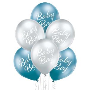 Opakowanie Balony glossy chłopiec 30cm 6szt