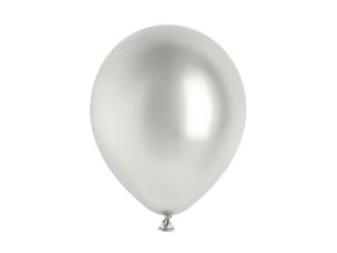 Opakowanie Balony Glossy srebrny 30cm 10szt
