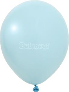 Opakowanie Balony lateksowe Macaron niebieskie 25cm 100szt