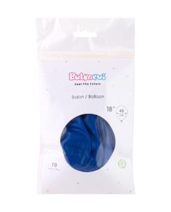 Opakowanie Balony lateksowe Pastel niebieskie 45cm 10szt