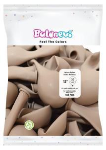 Opakowanie Balony lateksowe Pastel piaskowobiałe 30cm 100szt