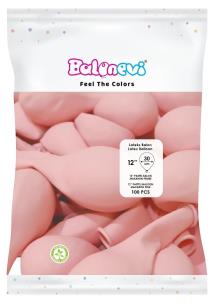 Opakowanie Balony lateksowe Pastel różowe 30cm 100szt