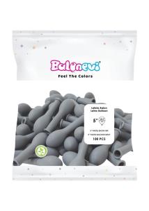 Opakowanie Balony lateksowe Pastel szare 12cm 100szt
