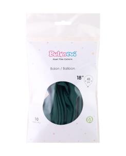 Opakowanie Balony lateksowe Pastel zielone 45cm 10szt