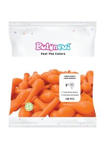 Opakowanie Balony lateksowe Pastelowe pomarańcz 12cm 100szt