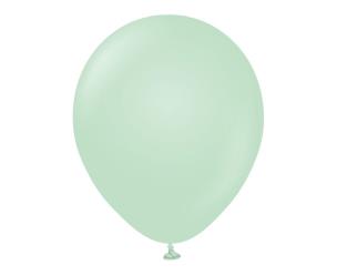 Opakowanie Balony macaron zielone 30cm 100szt