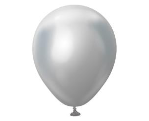Opakowanie Balony Mirror Silver 100 szt