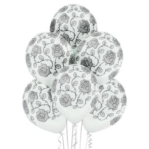 Opakowanie Balony róże 30cm 6szt